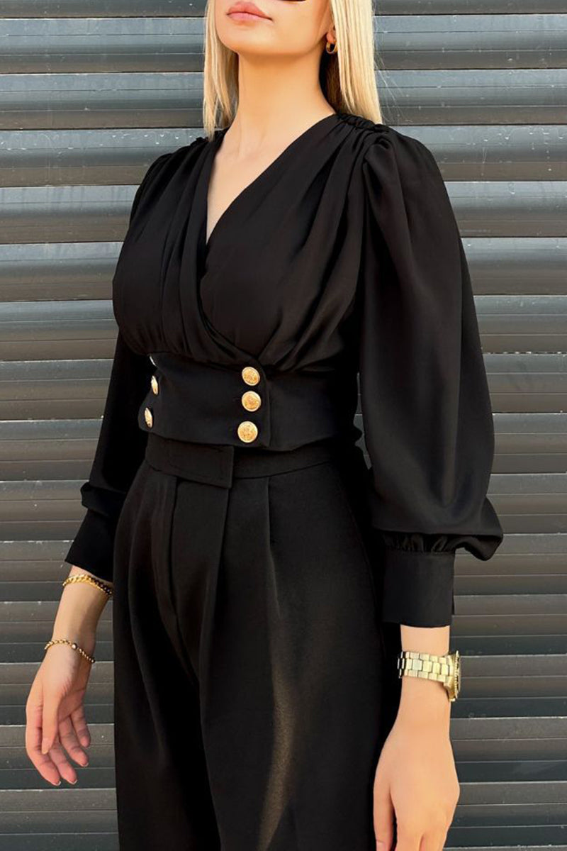 Vintage Inspired Blouse with a Contemporary Edge
