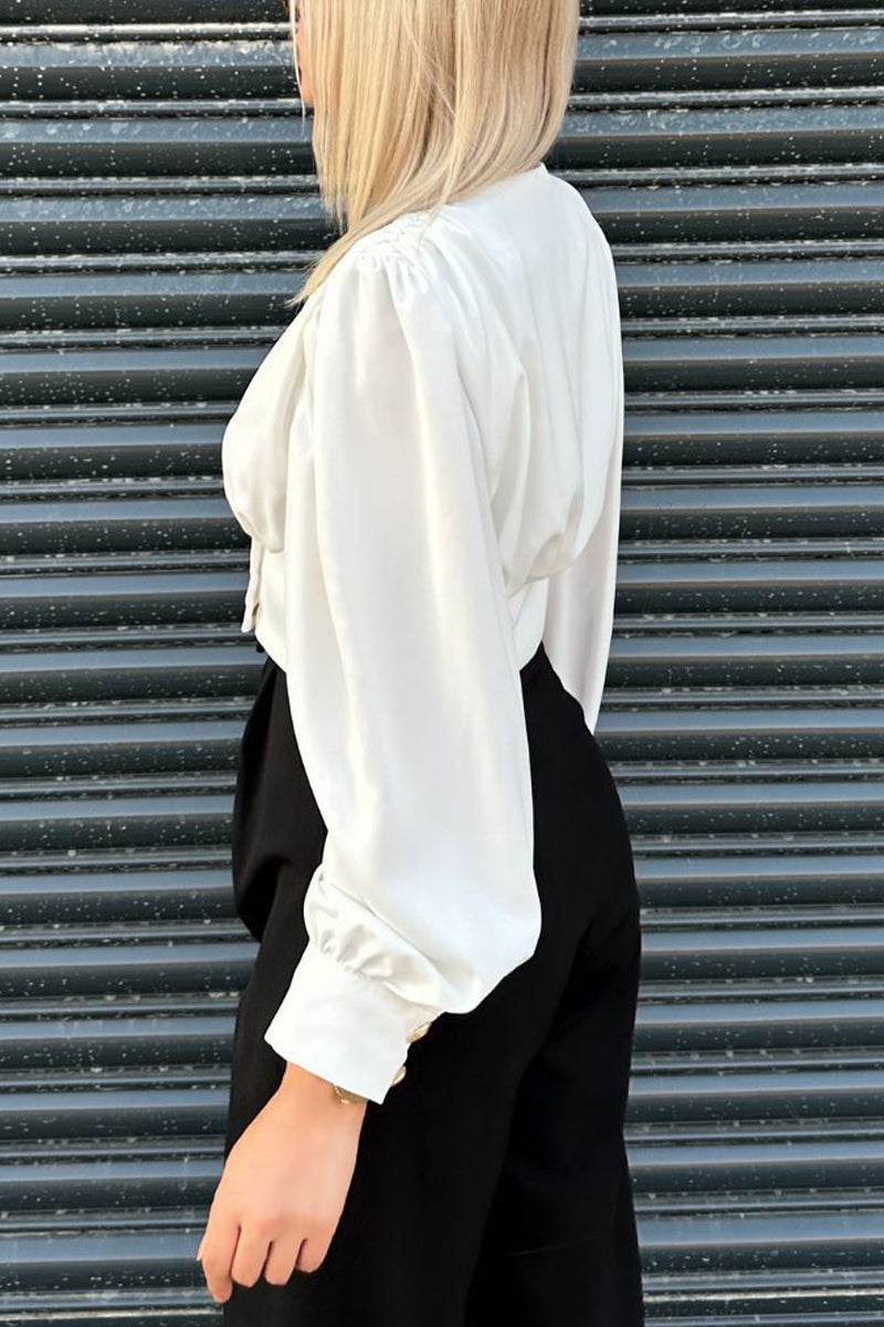 Vintage Inspired Blouse with a Contemporary Edge