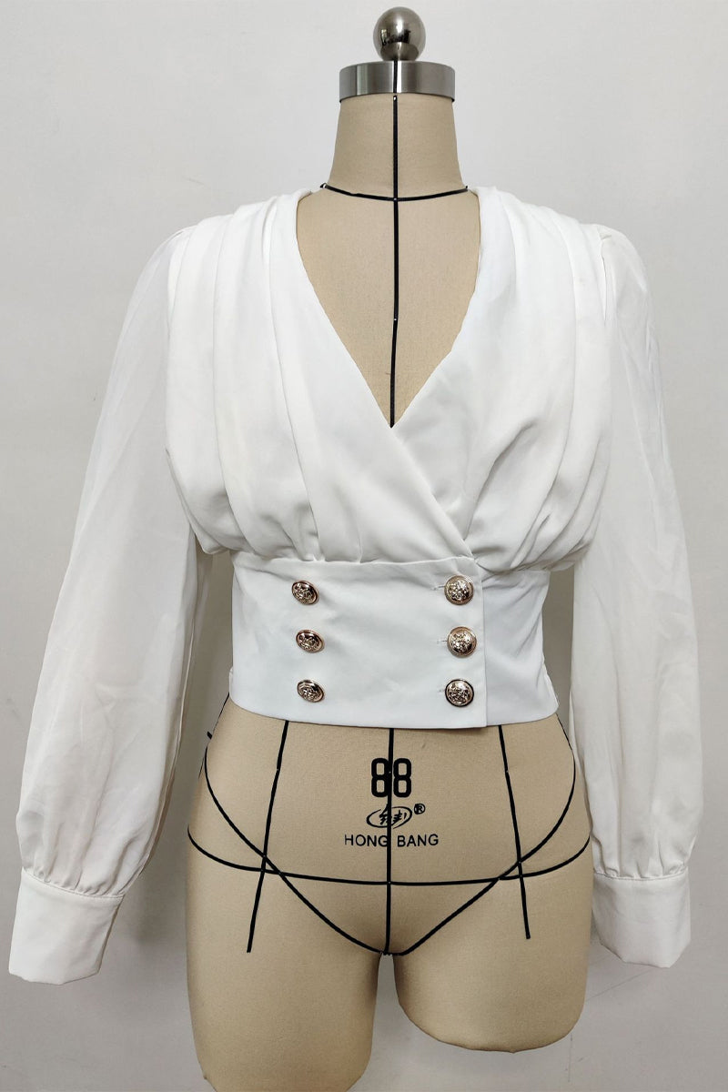 Vintage Inspired Blouse with a Contemporary Edge