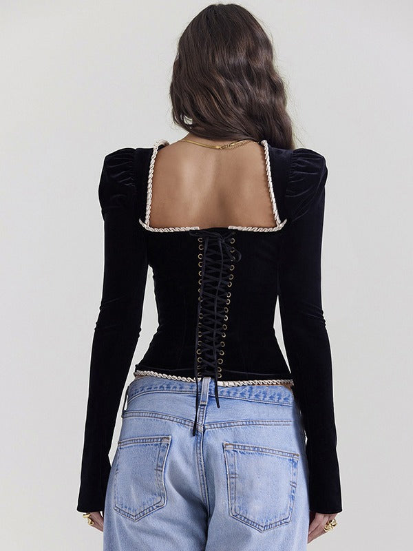 A Vintage Style Blouse with Delicate Timeless Details