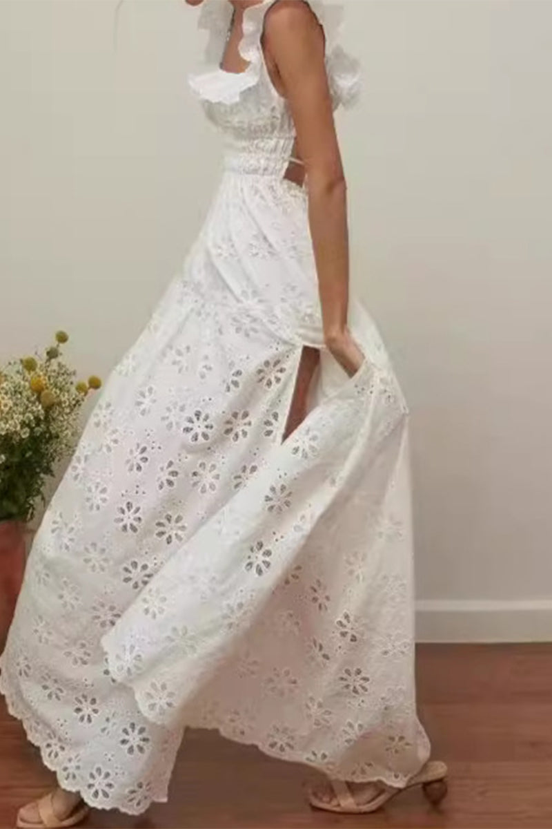 A Vintage Style Dress with Delicate Timeless Details
