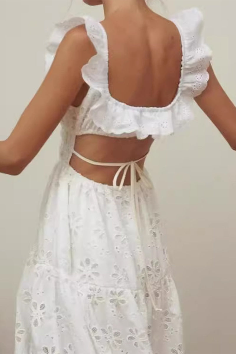A Vintage Style Dress with Delicate Timeless Details