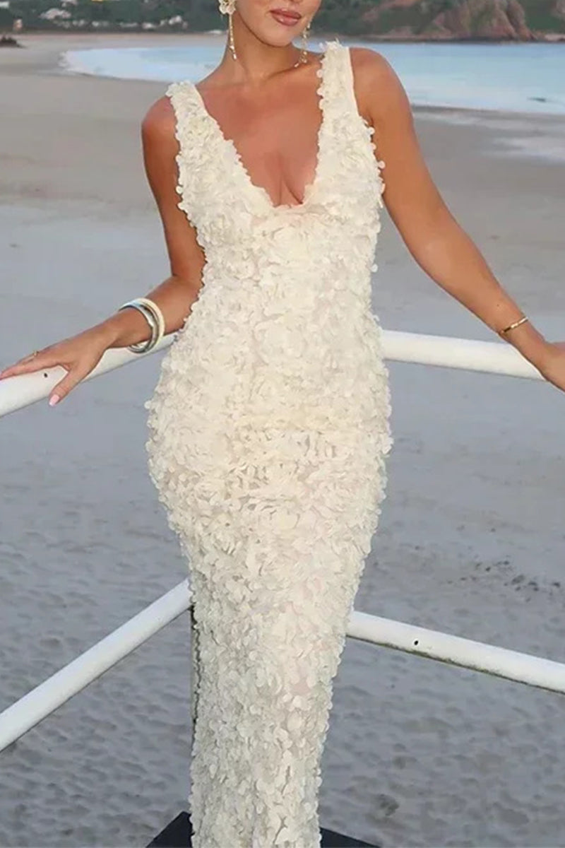 A Vintage Style Dress with Delicate Timeless Details