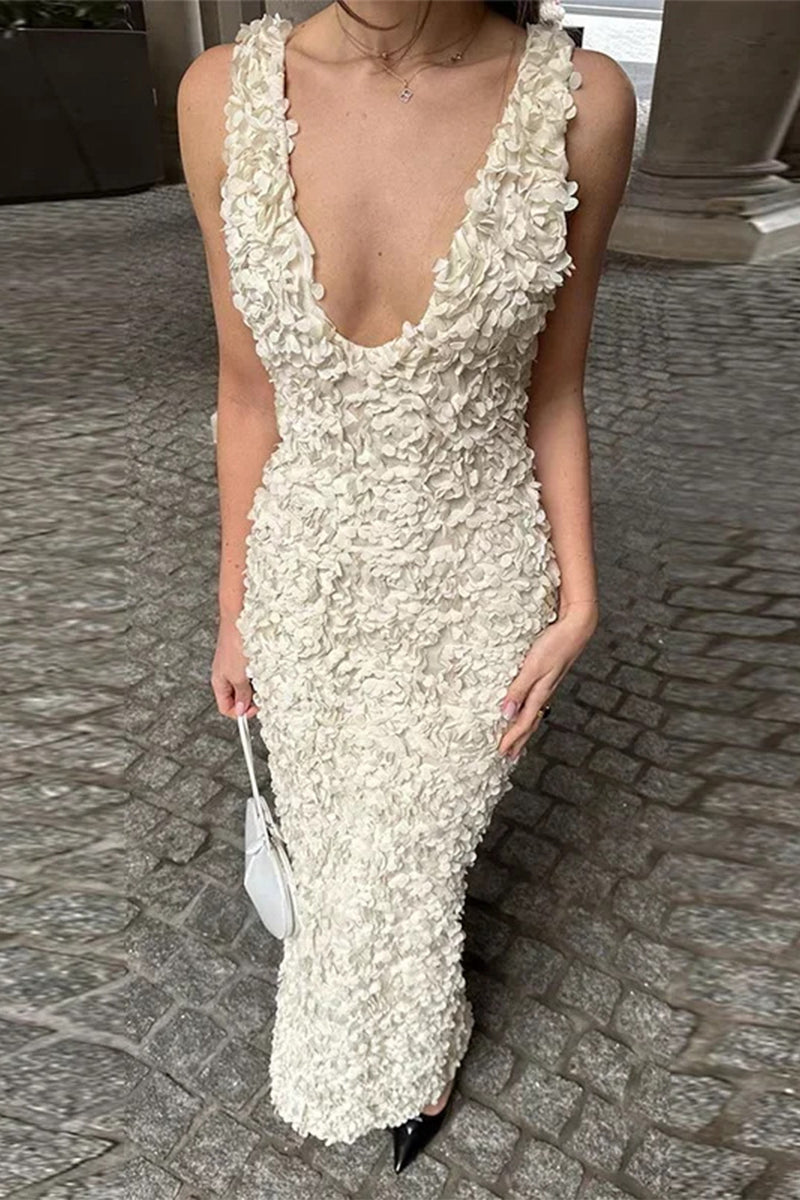 A Vintage Style Dress with Delicate Timeless Details