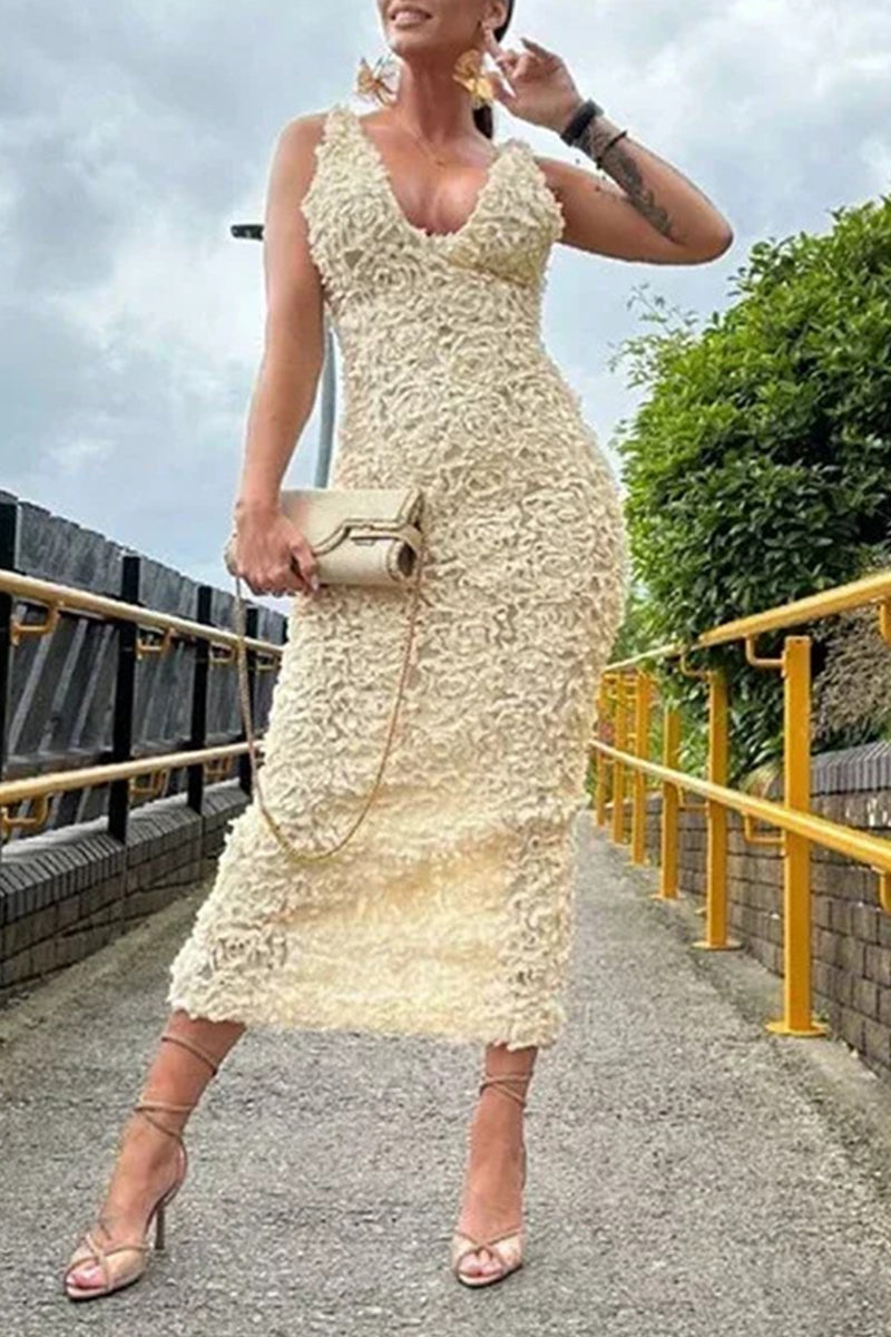 A Vintage Style Dress with Delicate Timeless Details
