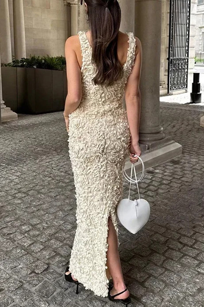 A Vintage Style Dress with Delicate Timeless Details