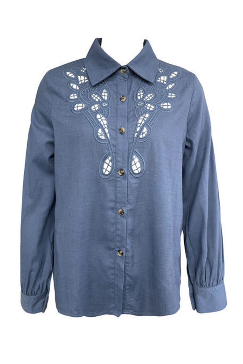 Vintage Inspired Blouse with a Contemporary Edge