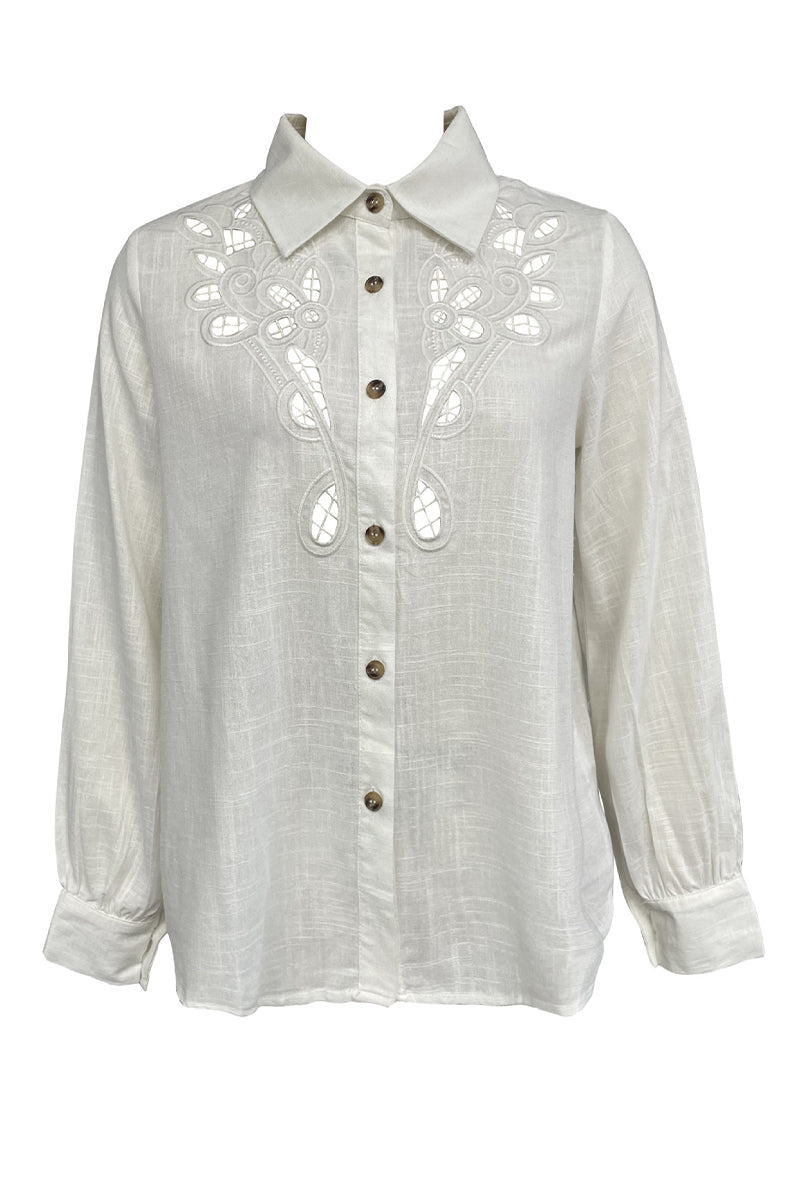 Vintage Inspired Blouse with a Contemporary Edge