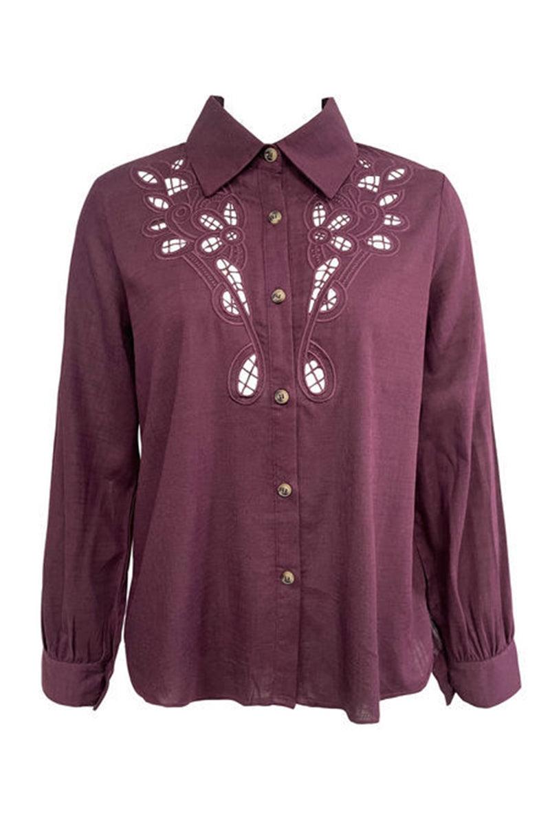 Vintage Inspired Blouse with a Contemporary Edge