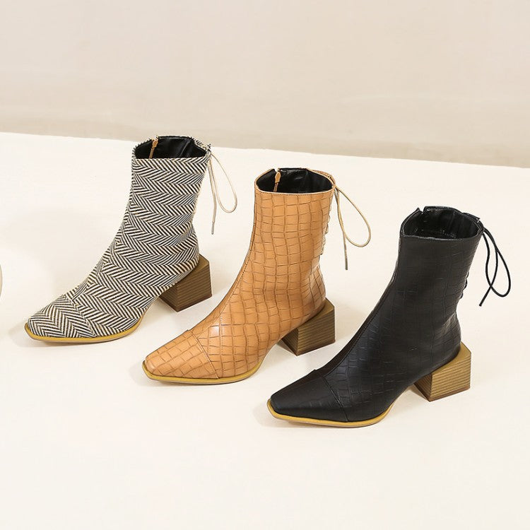 Graceful Orthopedic Boots for Modern Look