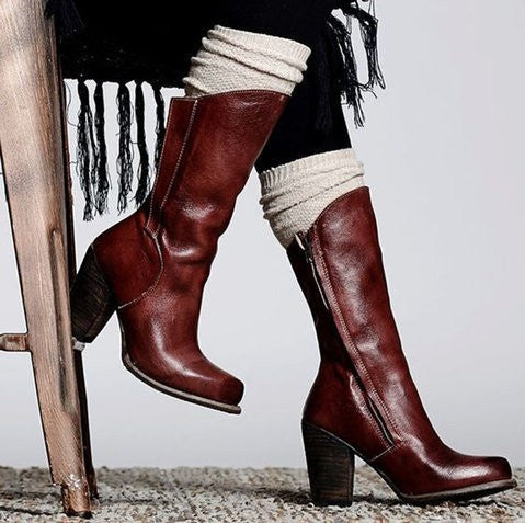 Chic Orthopedic Boots with Unique Design