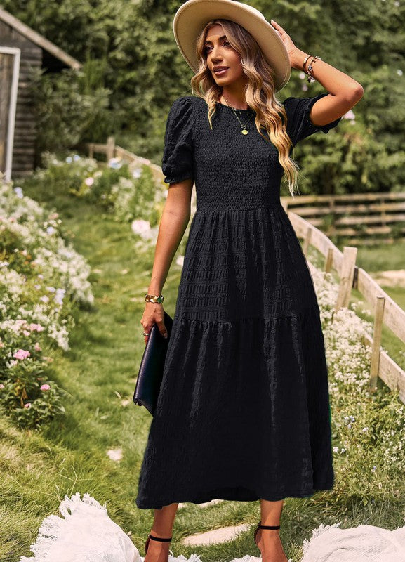 A Vintage Style Dress with Delicate Timeless Details