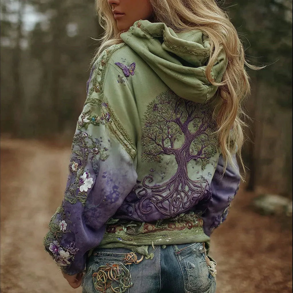 Purple green