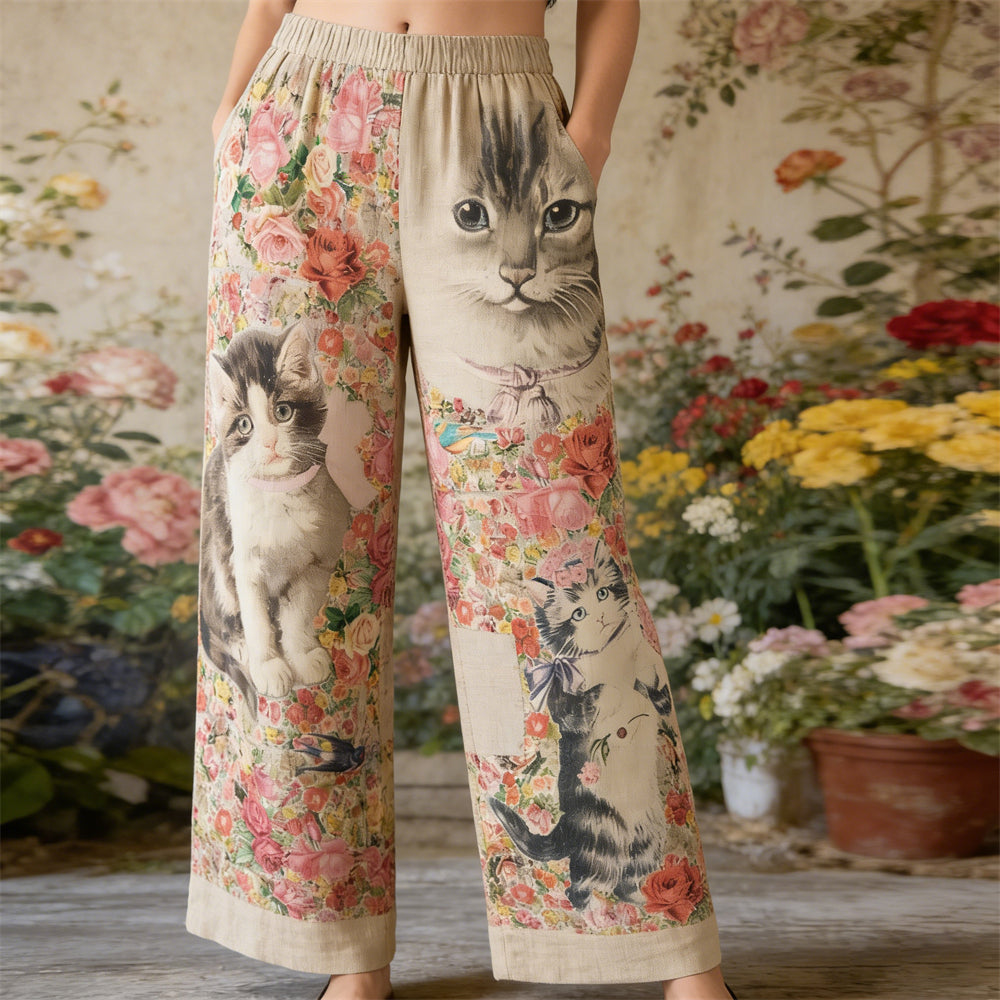 Timeless Vintage Style Trousers