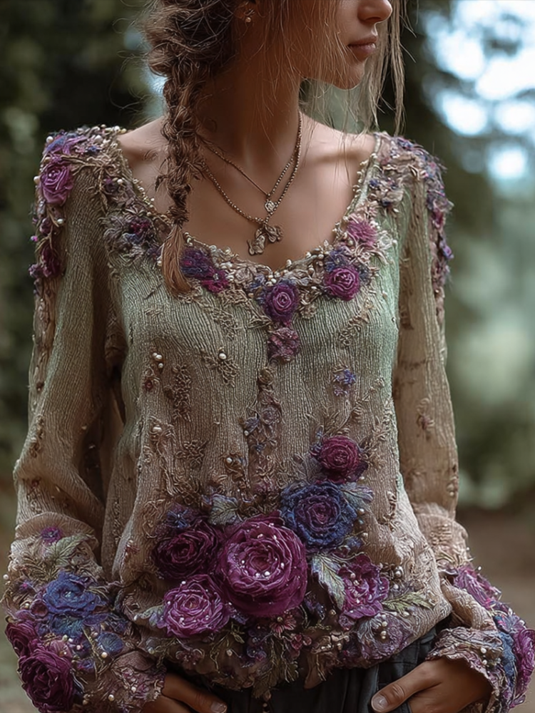 Purple green