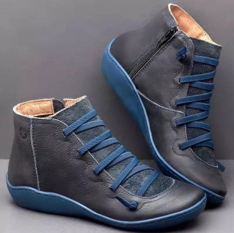 Classic Orthopedic Boots with Timeless Style