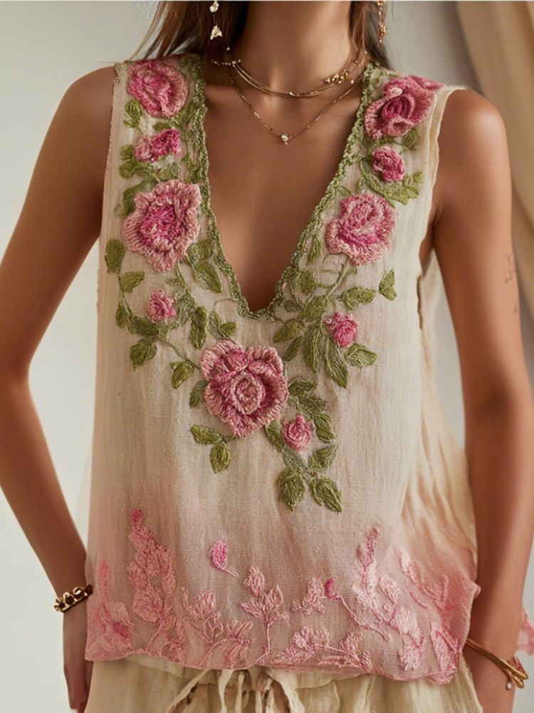 Timeless Vintage Style Top