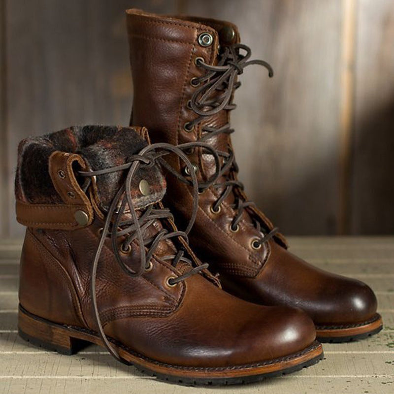 Classic Orthopedic Boots with Timeless Style