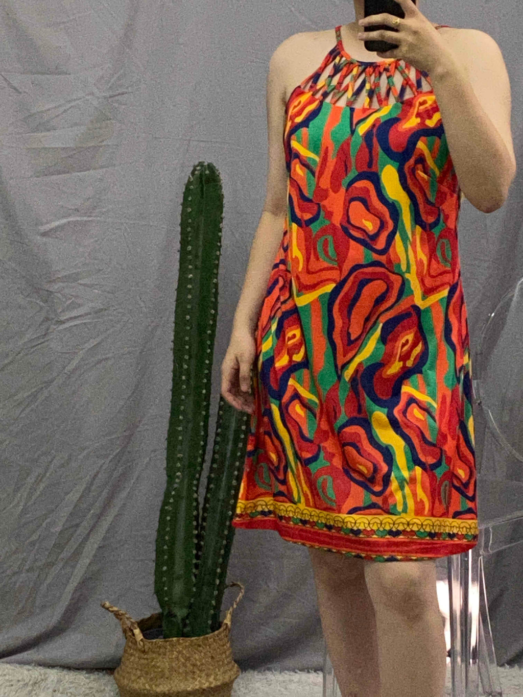 Classic Vintage Dress with a Flattering Fit