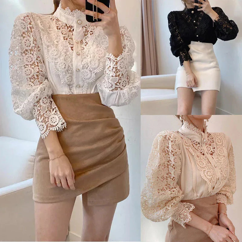 Vintage Inspired Blouse with a Contemporary Edge