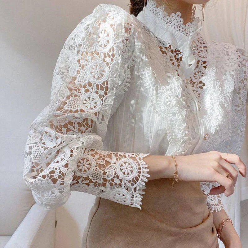 Vintage Inspired Blouse with a Contemporary Edge