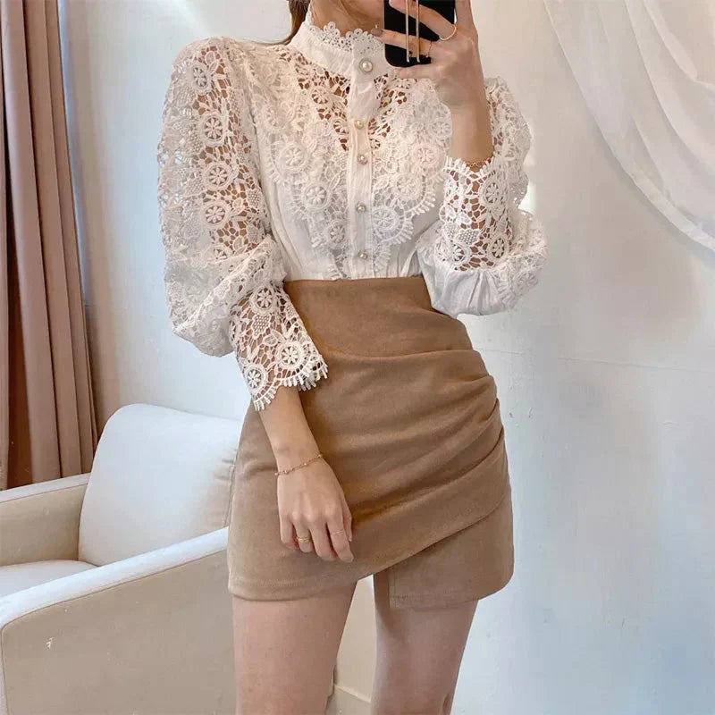 Vintage Inspired Blouse with a Contemporary Edge
