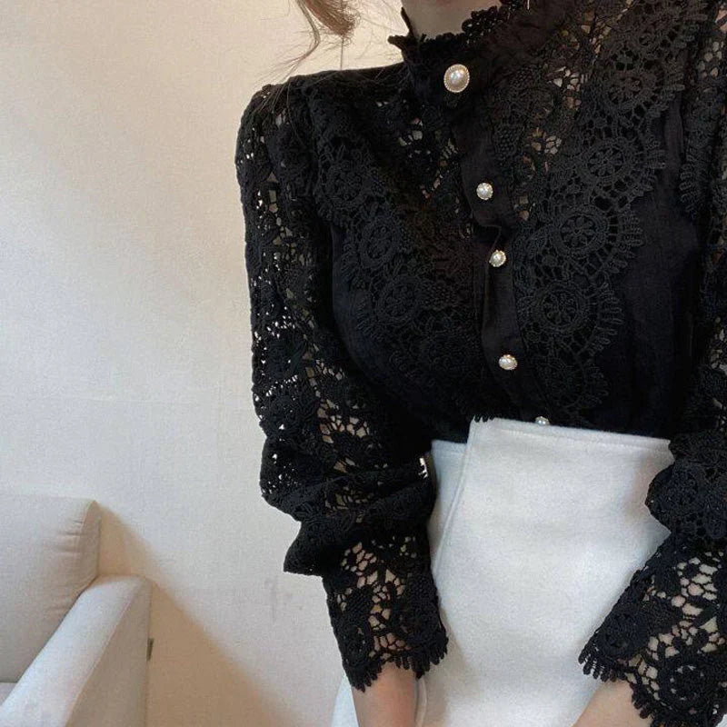 Vintage Inspired Blouse with a Contemporary Edge