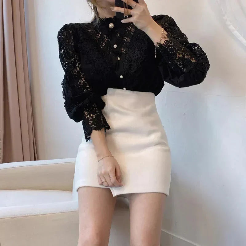 Vintage Inspired Blouse with a Contemporary Edge