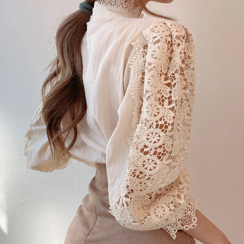 Vintage Inspired Blouse with a Contemporary Edge