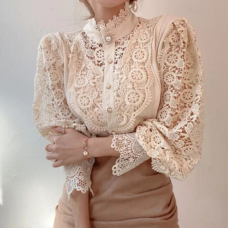 Vintage Inspired Blouse with a Contemporary Edge