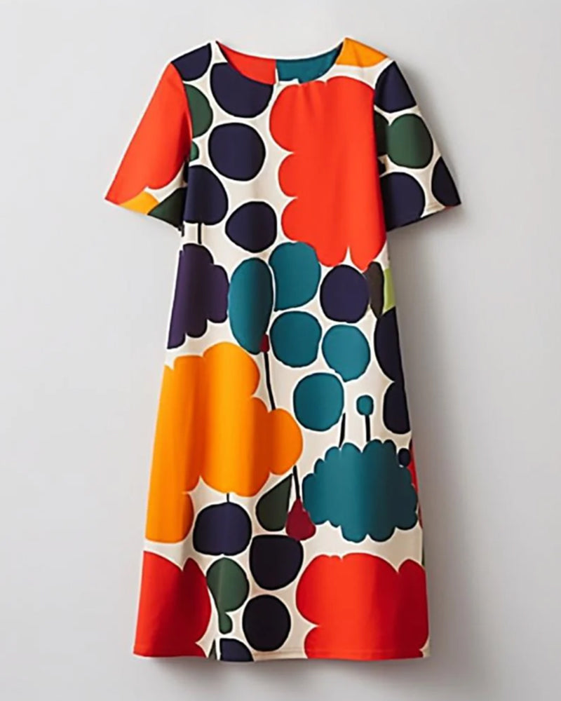 Classic Vintage Dress with a Flattering Fit
