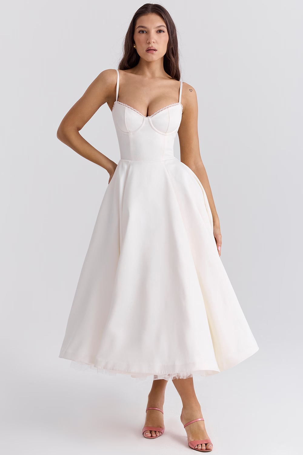 A Vintage Style Dress with Delicate Timeless Details