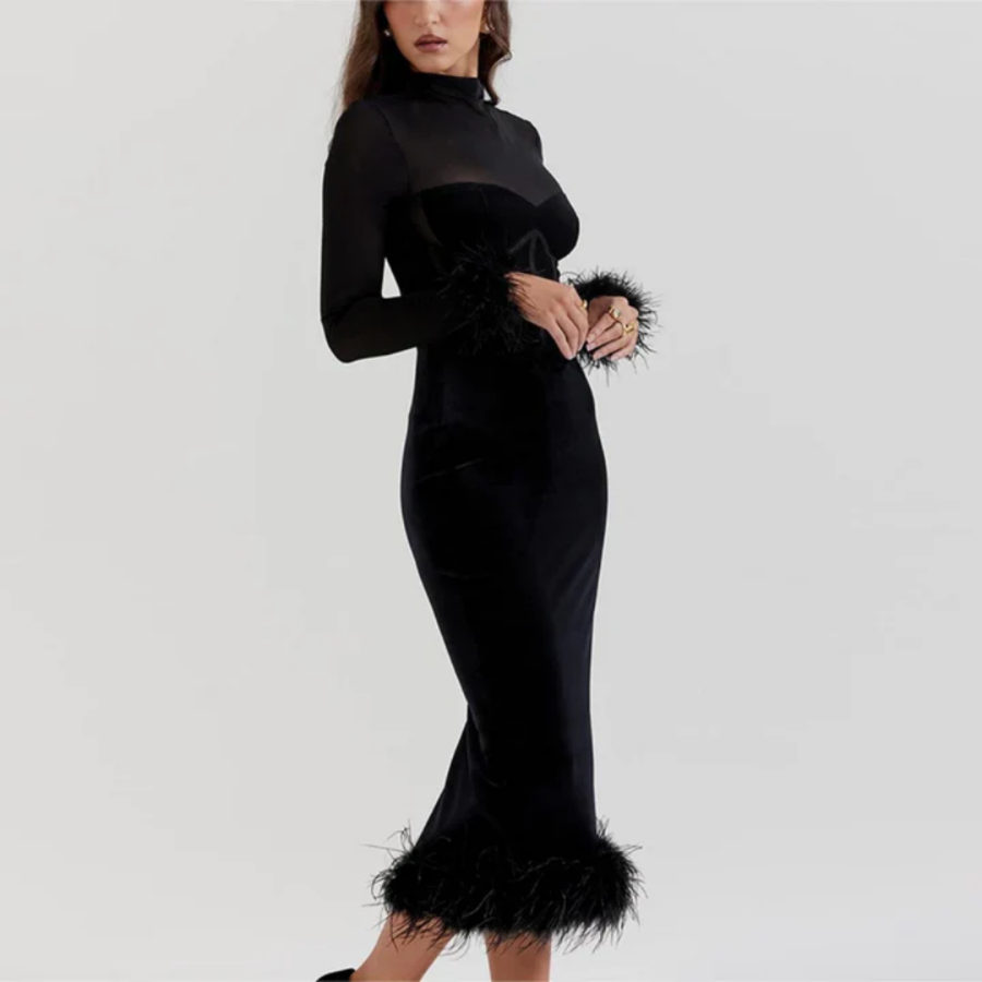 A Vintage Style Dress with Delicate Timeless Details