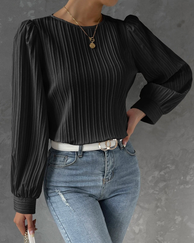 A Vintage Style Blouse with Delicate Timeless Details