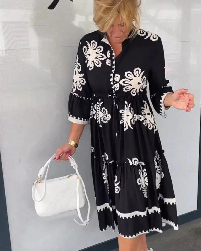 A Vintage Style Dress with Delicate Timeless Details