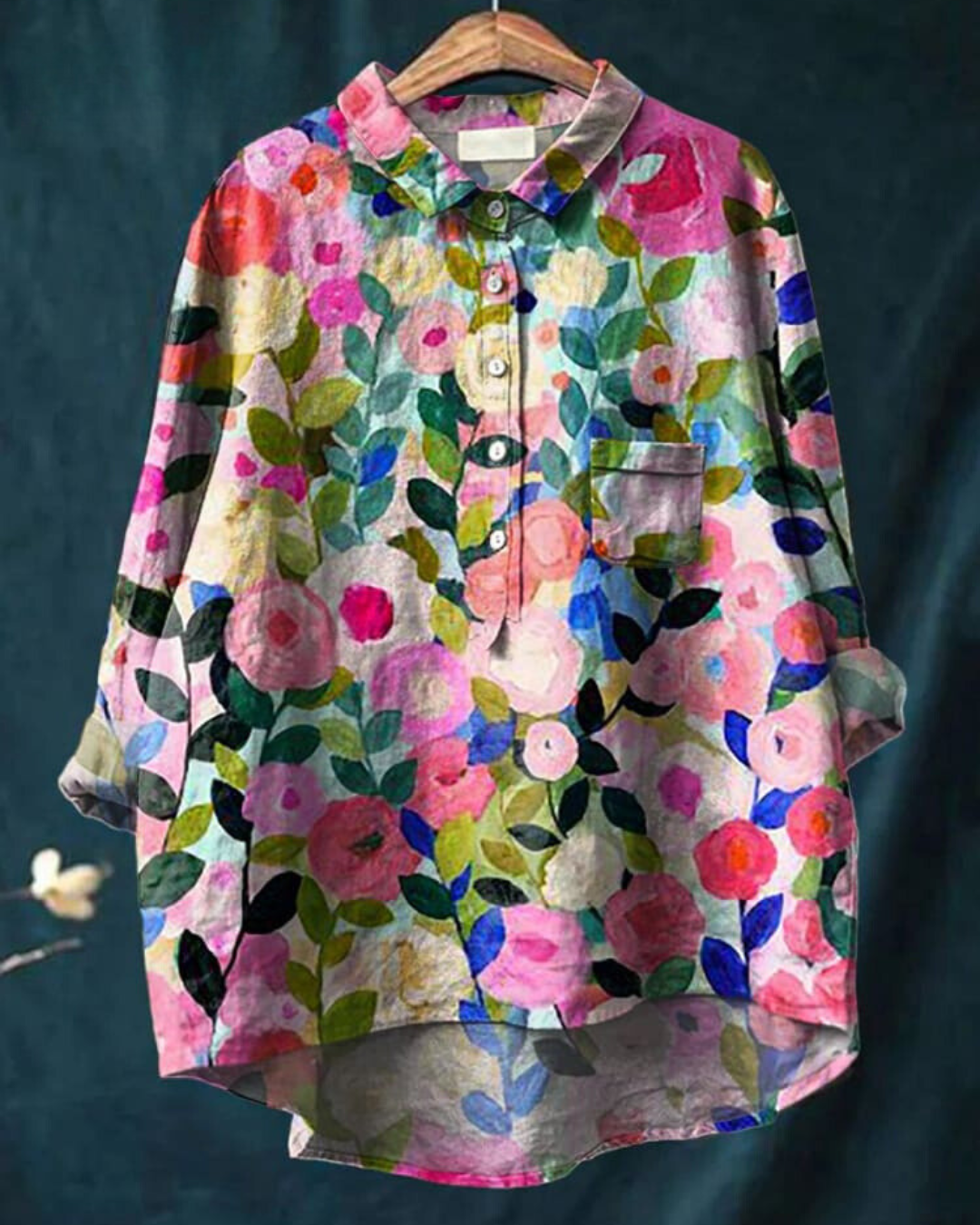 A Vintage Style Blouse with Delicate Timeless Details