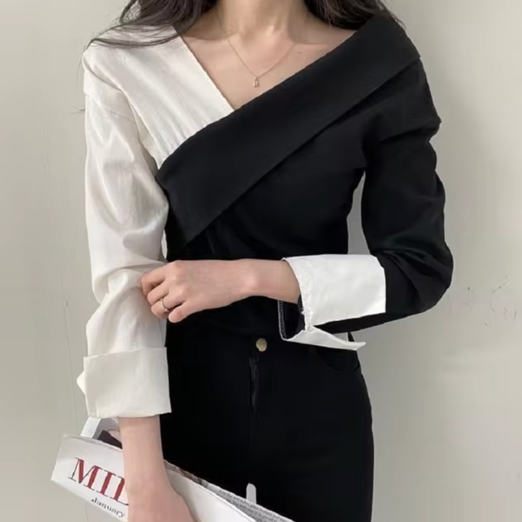 Vintage Inspired Blouse with a Contemporary Edge