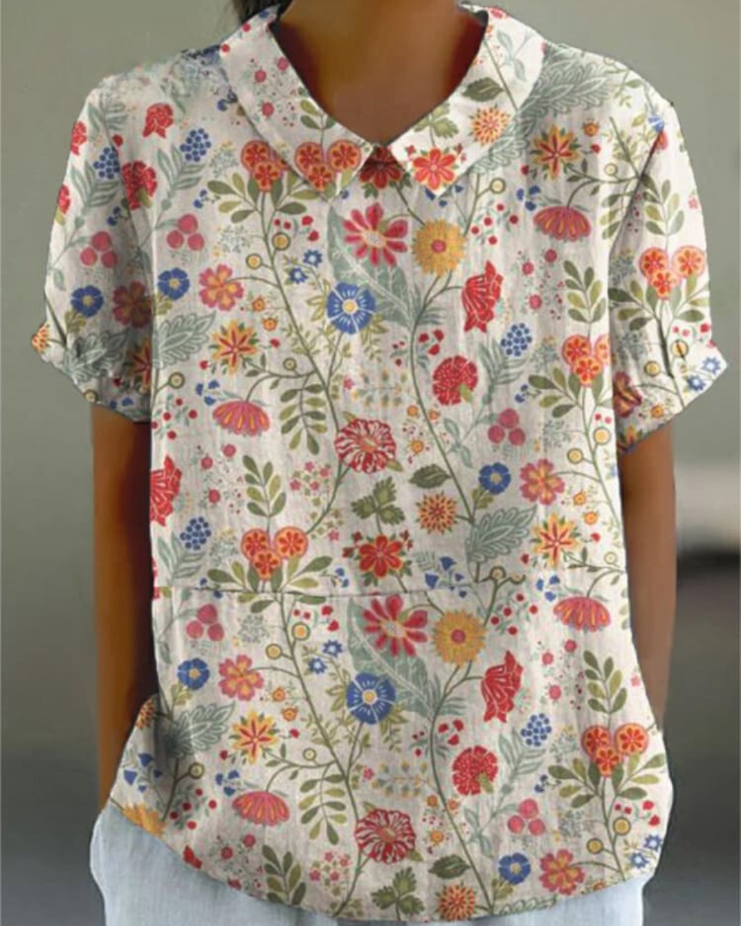 Gracefully Styled Blouse for Any Occasion