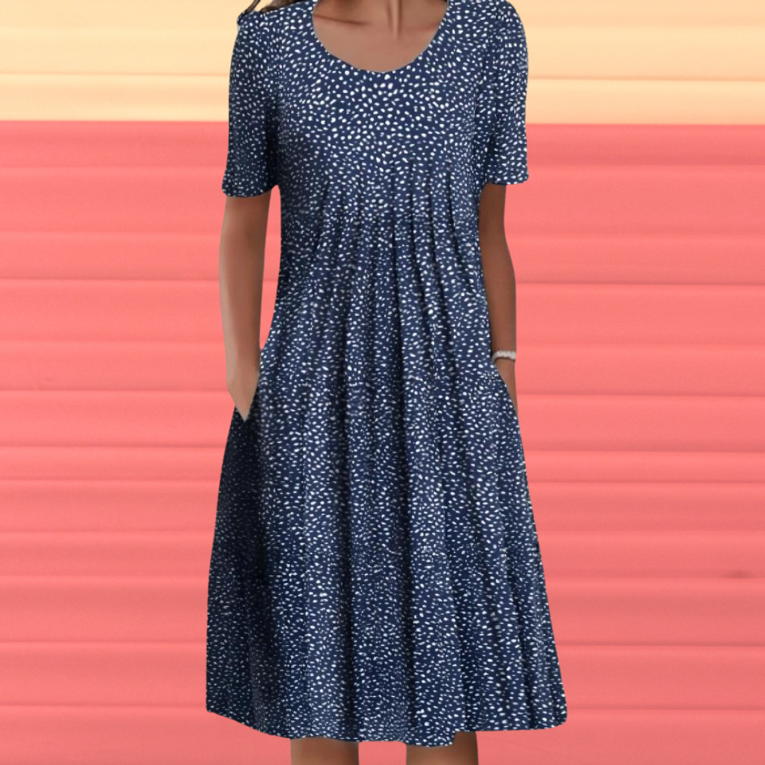 Blue With Dots