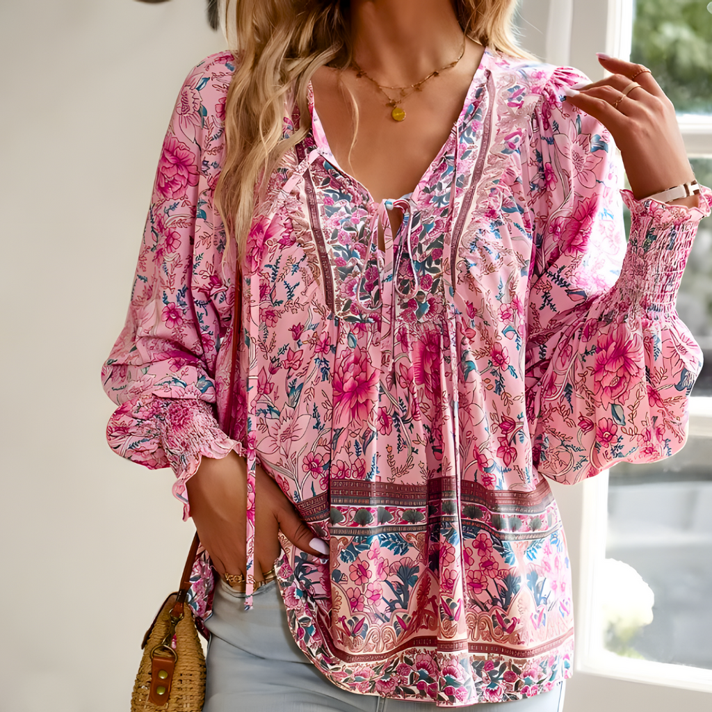 Beautifully Balanced Blouse with Timeless Character