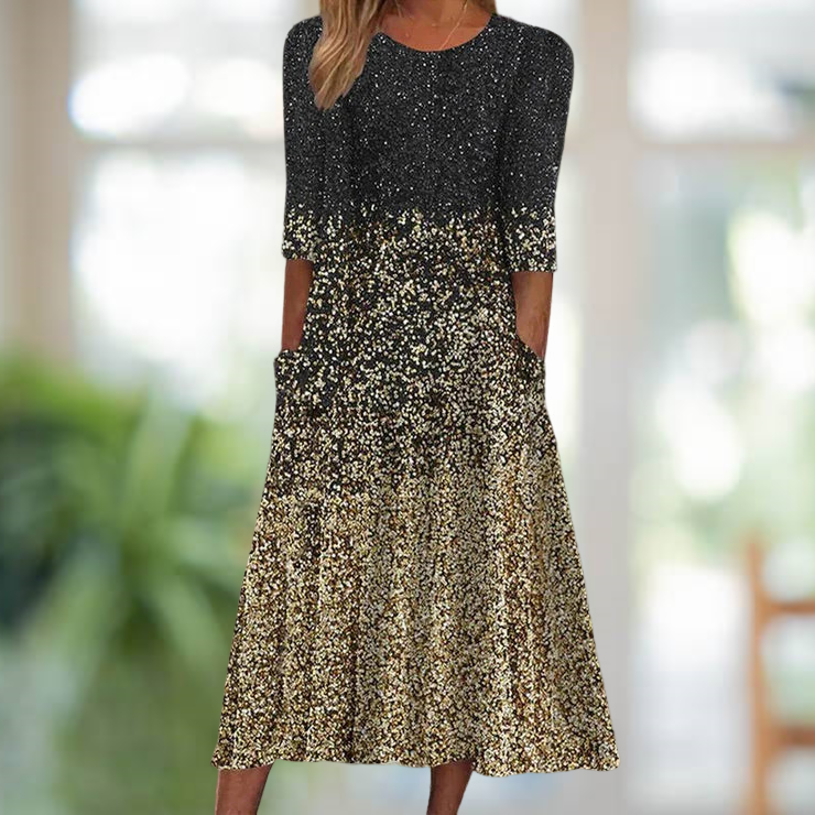A Vintage Style Dress with Delicate Timeless Details