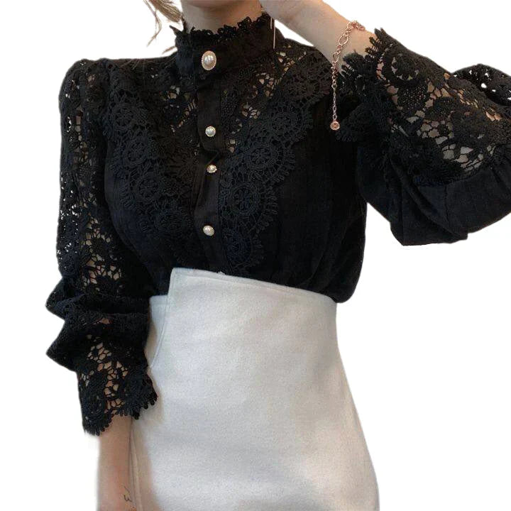 Vintage Inspired Blouse with a Contemporary Edge
