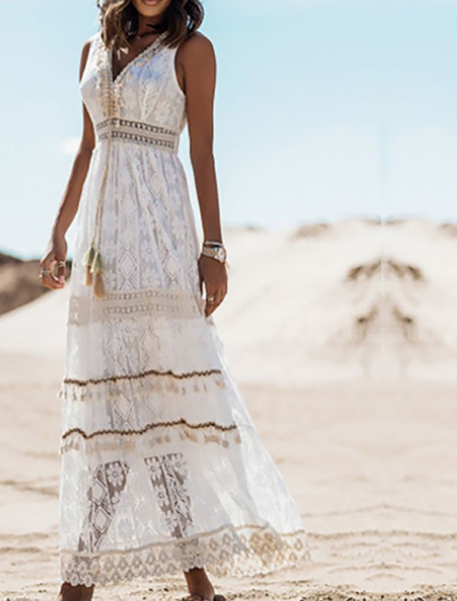 A Vintage Style Dress with Delicate Timeless Details