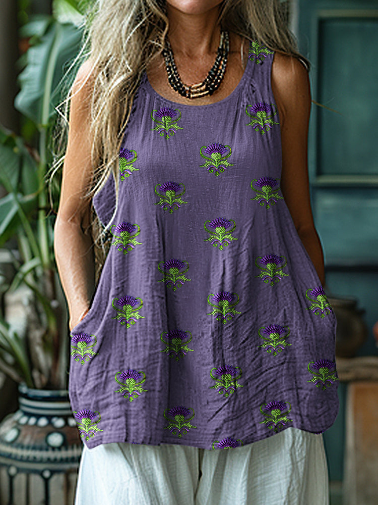 Timeless Vintage Style Top