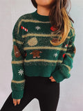 Valeria® | Bright women's Christmas sweater with festive motifs