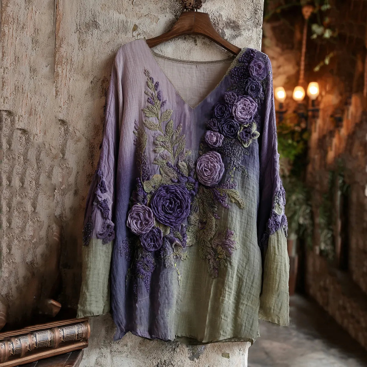 Purple green