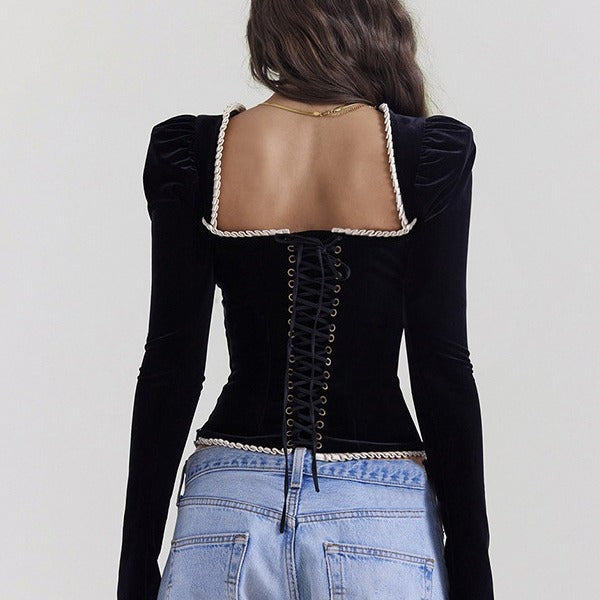 A Vintage Style Blouse with Delicate Timeless Details