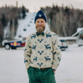 Men's Christmas Reindeer Cozy Knit Icelandic Sweater artswardrobe