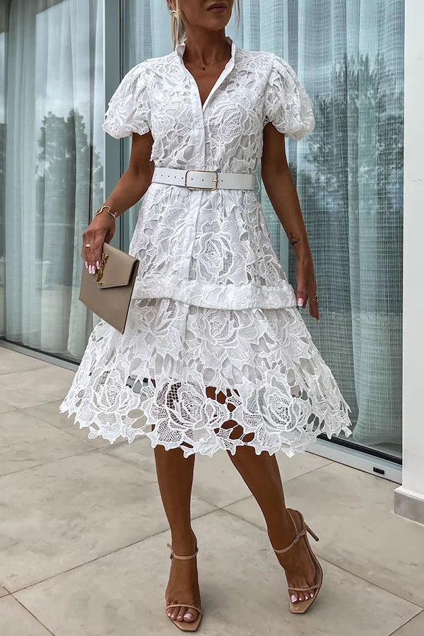 A Vintage Style Dress with Delicate Timeless Details