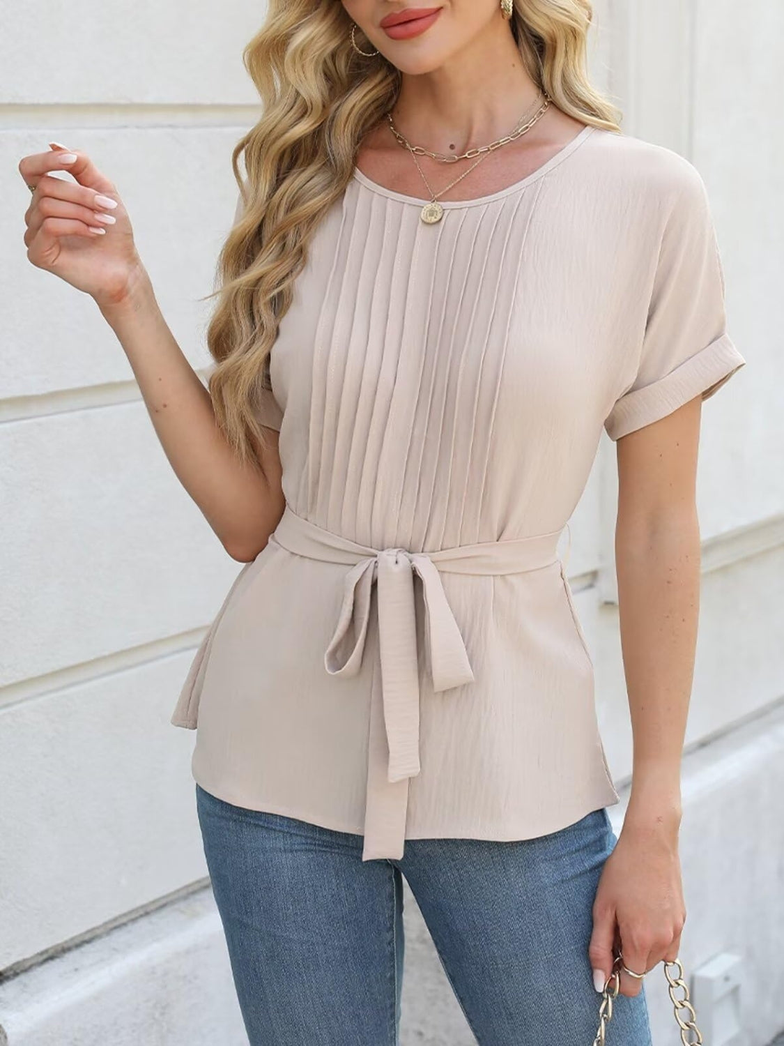 Beautifully Finished Blouse in a Timeless Design